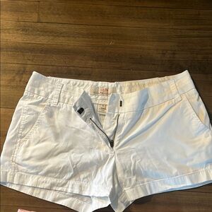LOFT Women's chino white Shorts
